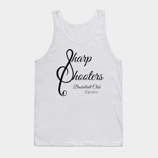 Sharp Shooters Black Logo Tank Top by Single_Simulcast